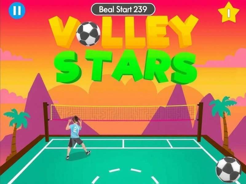 Volley Sky Stars Gameplay